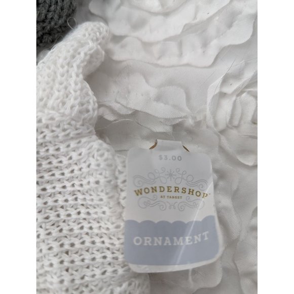 15 pieces‎ knitted Xmas ornaments NEW Wondershop by Target Mittens socks sweater - Picture 4 of 4